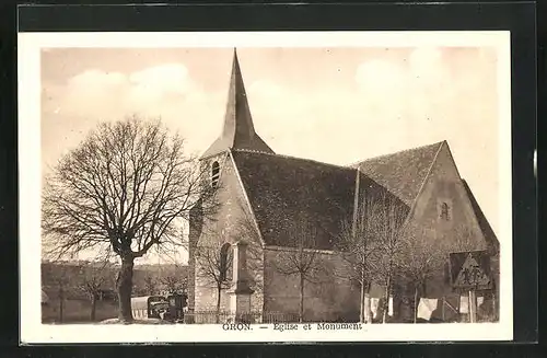 AK Gron, Eglise et Monument