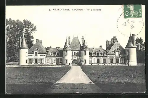 AK Grandchamp, Le Château, Vue principale