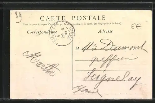 AK Mont-Saint-Sulpice, Vue générale