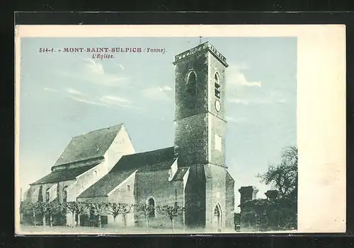 AK Mont-Saint-Sulpice, L`Eglise