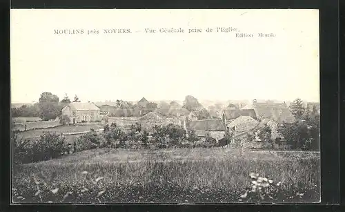 AK Moulins, Vue Générale prise de l`Eglise