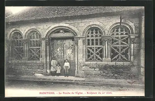 AK Moutiers, Le Porche de l`Église