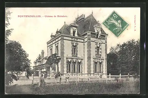 AK Fontenouilles, Château de Richebois