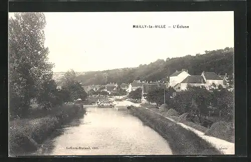 AK Mailly-la-Ville, L`Écluse