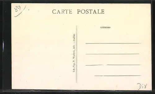 AK Lucy-le-Bois, Un Coin du Moyen-Age