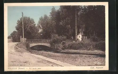 AK Maligny, Le petit pont