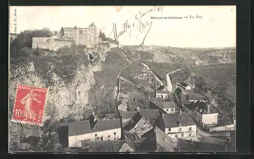 AK Mailly-le-Chateau, Le Bas