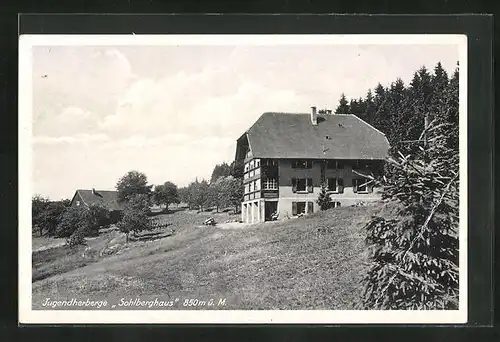 AK Ottenhöfen im Schwarzwald, am Jugend-Ferienheim Sohlberghaus