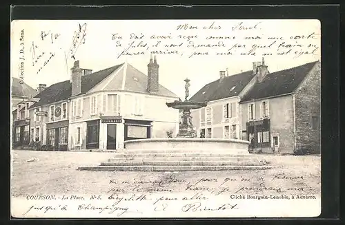 AK Courson-les-Carriéres, la Place