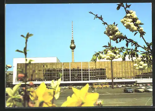 AK Berlin, Palast der Republik und Fernsehturm