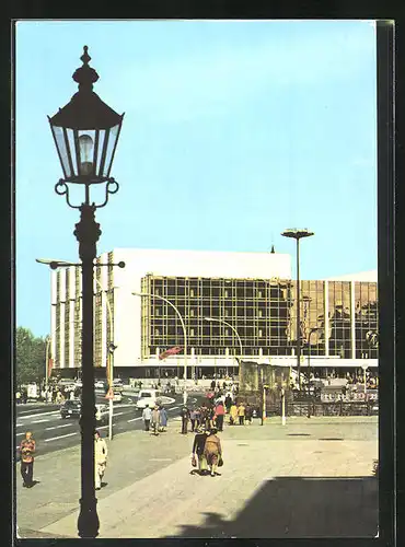 AK Berlin, Blick zum Palast der Republik