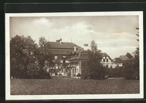 AK Stalden-Dorf i. E., Christl Heim Schloss Hünigen