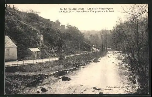 AK Pontaubert, Vue prise sur le Pont