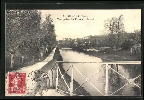 AK Cheney, Vue prise du Pont du Canal