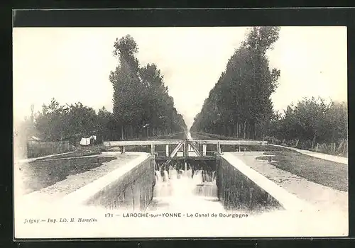 AK Laroche-sur-Yonne, le Canal de Bourgogne