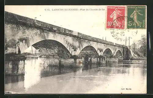 AK Laroche-Migennes, Pont du Chemin de fer
