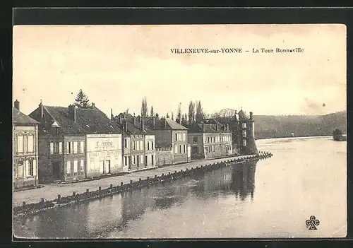 AK Villeneuve-sur-Yonne, la Tour Bonneville