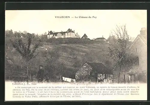 AK Villecien, le Chateau du Fey