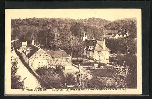 AK Avallon, la ferme des nids, Ancienne Résidence de Mme Judic