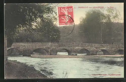 AK Perrigny-sur-Armancon, le Pont