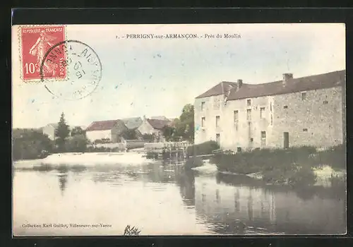 AK Perrigny-sur-Armancon, Prés du Moulin