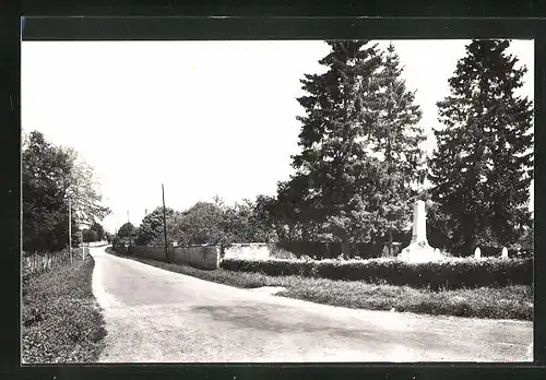 AK Percey, Monument aux Morts