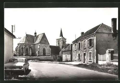 AK Percey, Place de l'Eglise