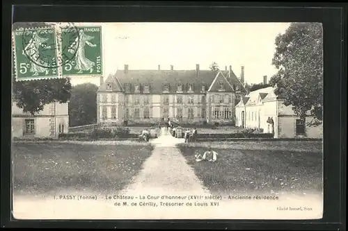 AK Passy, le Chateau, la Cour d'honneur