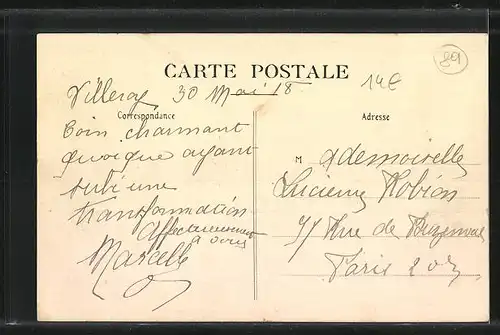 AK Villeroy, La Mare publique autrefois