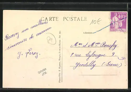 AK Villethierry, Vue Generale