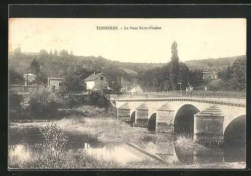 AK Tonnerre, Le Pont Saint-Nicolas