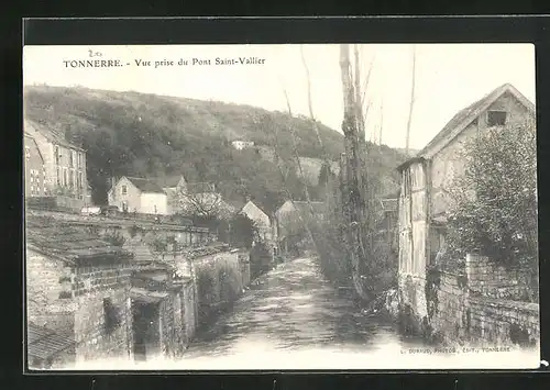 AK Tonnerre, Vue prise du Pont Saint Vallier