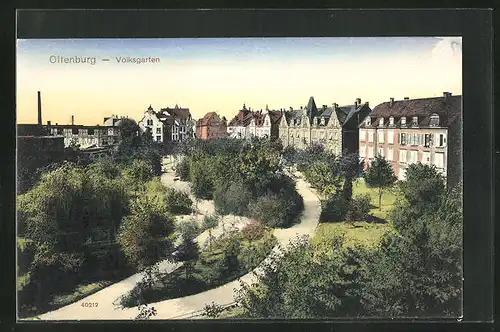 AK Offenburg, Stadtvillen am Volksgarten