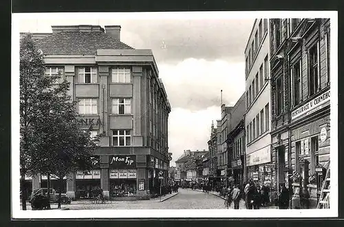 AK Laun / Louny, Prazska ulice