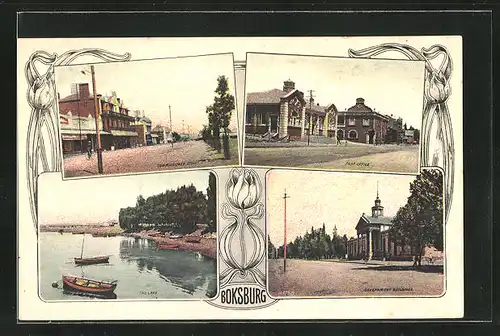 AK Boksburg, Commisioner Street, Post Office, Gouvernment Buildings