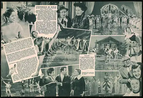 Filmprogramm DNF, Symphonie in Gold, Walter Gerlos, Joachim Fuchsberger, Regie Franz Antel