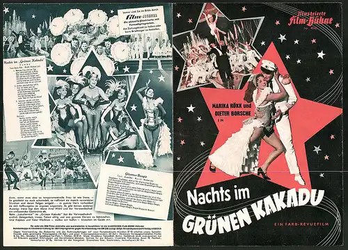 Filmprogramm IFB Nr. 4040, Nachts im grünen Kakadu, Marika Rökk, Dieter Borsche, Fred Raul, Regie Georg Jacoby