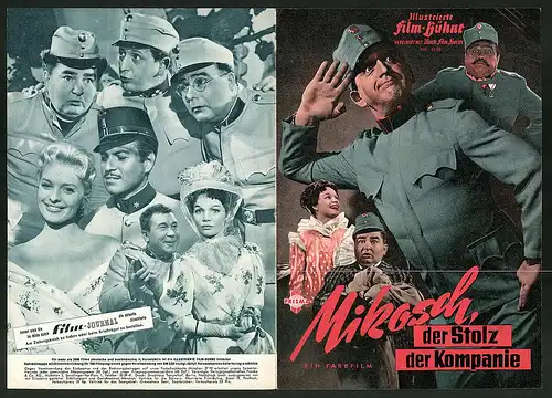 Filmprogramm IFB Nr. 4148, Mikosch, der Stolz der Kompagnie, Günther Philipp, Walter Gross, Regie Rudolf Schündler
