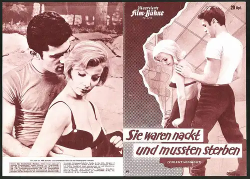 Filmprogramm IFB Nr. 6713, Sie waren nackt und mussten sterben, Lee Philips, Jean Hale, Regie Richard Hillard