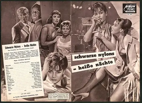 Filmprogramm DNF Nr. 4141, Schwarze Nylons-Heisse Nächte, Peter van Eyck, Susanne Cramer, Regie Alfred Braun