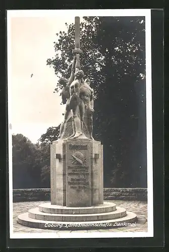 AK Coburg, Landsmannschafts Denkmal