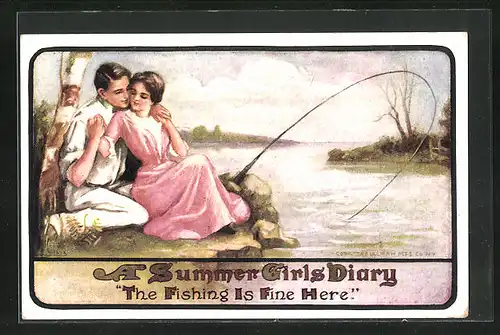 AK A Summer Girls Diary, The Fishing Is Fine Here, Angeln