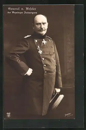 AK Heerführer General v. Beseler in Uniform