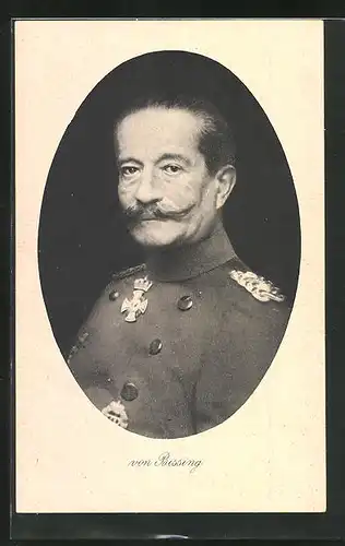 AK Heerführer von Bissig in Uniform