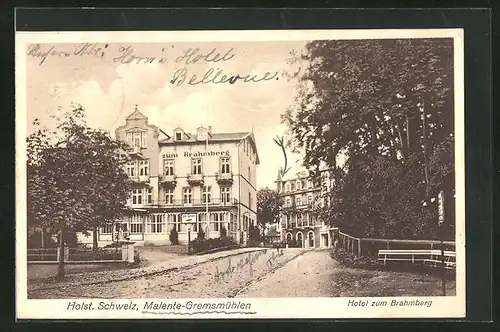 AK Malente /Gremsmühlen, Hotel zum Brahmberg