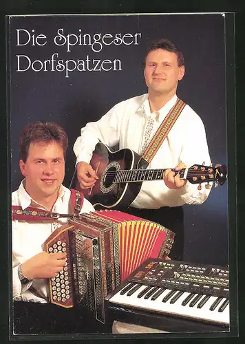 AK Musikerduo Die Spingeser Dorfspatzen