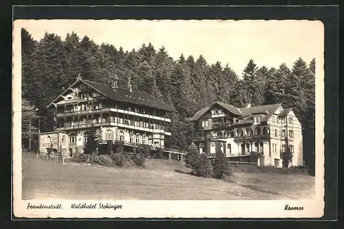 AK Freudenstadt, Waldhotel Stokinger