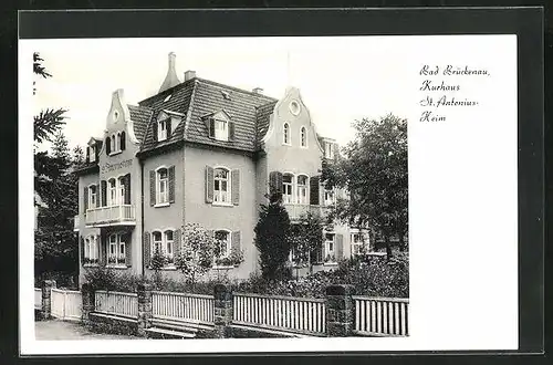 AK Bad Brückenau, Kurhaus St. Antonius-Heim