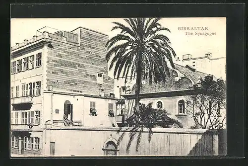 AK Gibraltar, Ansicht der Synagoge