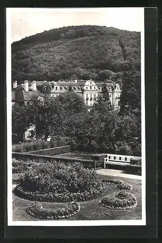 AK Bad-Brückenau, Kurhotel mit Sinnberg